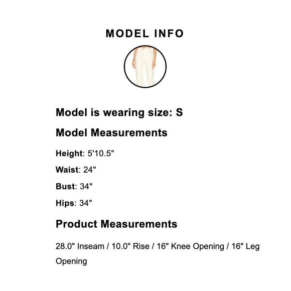 Miaou Junior Faux Leather Pant in Creme Small New Womens Vegan Trousers - Picture 9 of 13